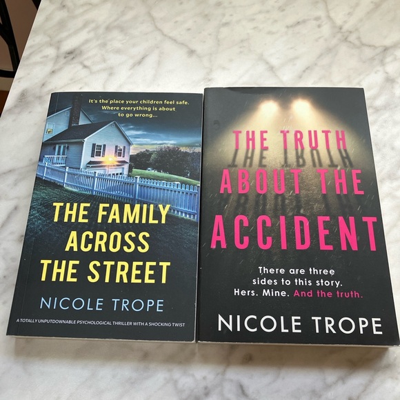 Other - 💗5/$25!💗 2 Great Psychological Thrillers by Nicole Trope- Excellent condition